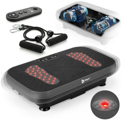 VibraRed Vibration Plate with Red Light Therapy