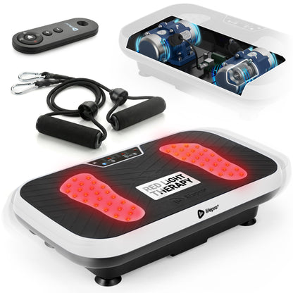 VibraRed Vibration Plate with Red Light Therapy