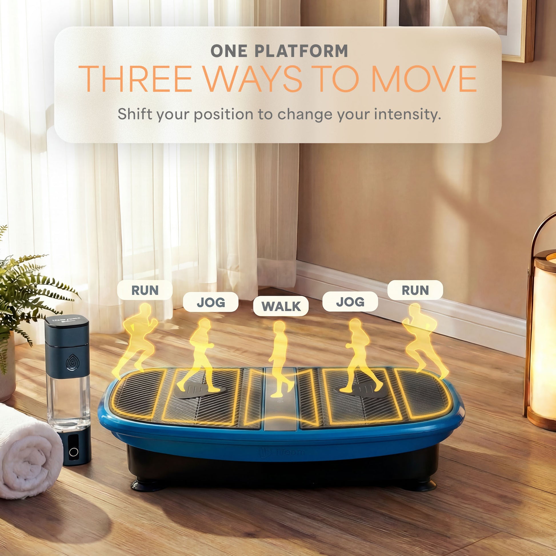 Vibra Voice-Controlled Vibration Plate