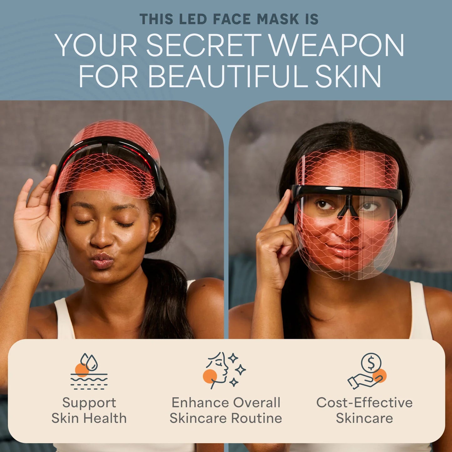 VizaCure LED Face Mask