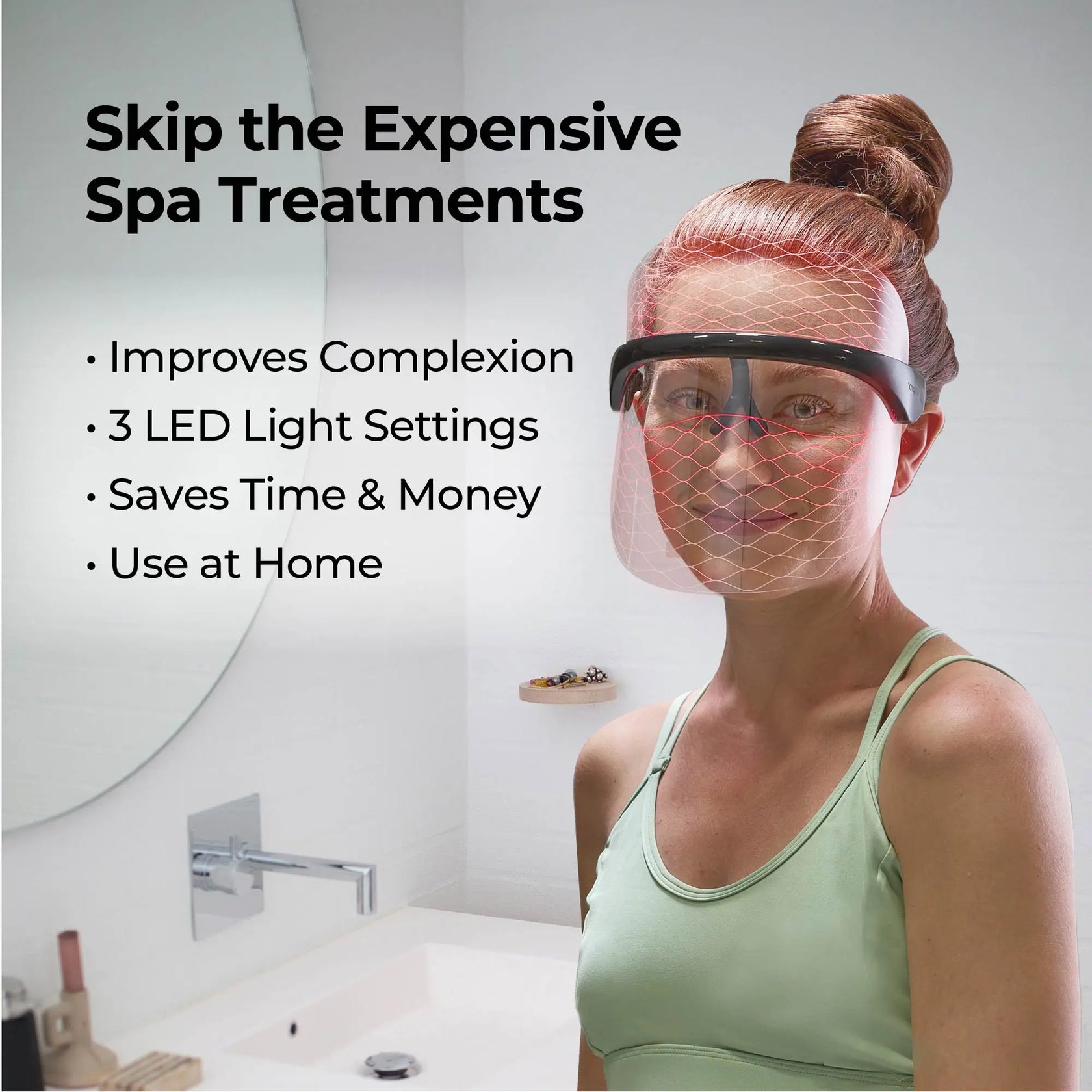 VizaCure Led Skin Mask Lifepro Wellness Recovery