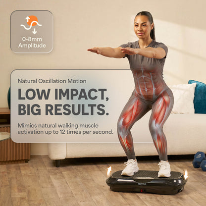 Waver Plus Vibration Plate: Low Impact, Big Results