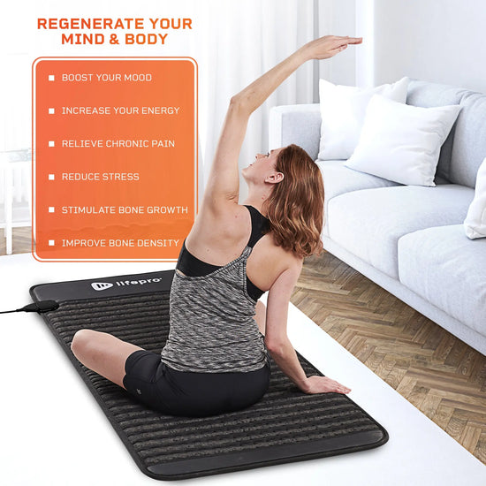 Infrared Mat: InfraZen Far Infrared PEMF Mat | Lifepro