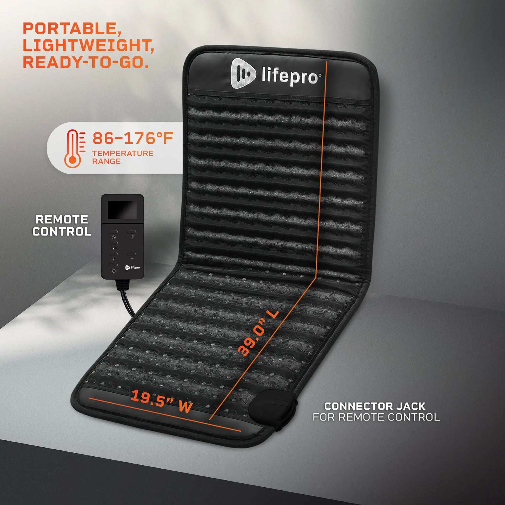 Infrared Mat InfraZen Far Infrared PEMF Mat Lifepro