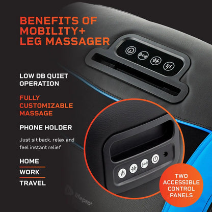 Mobility + Air Compression Leg Massager Lifepro