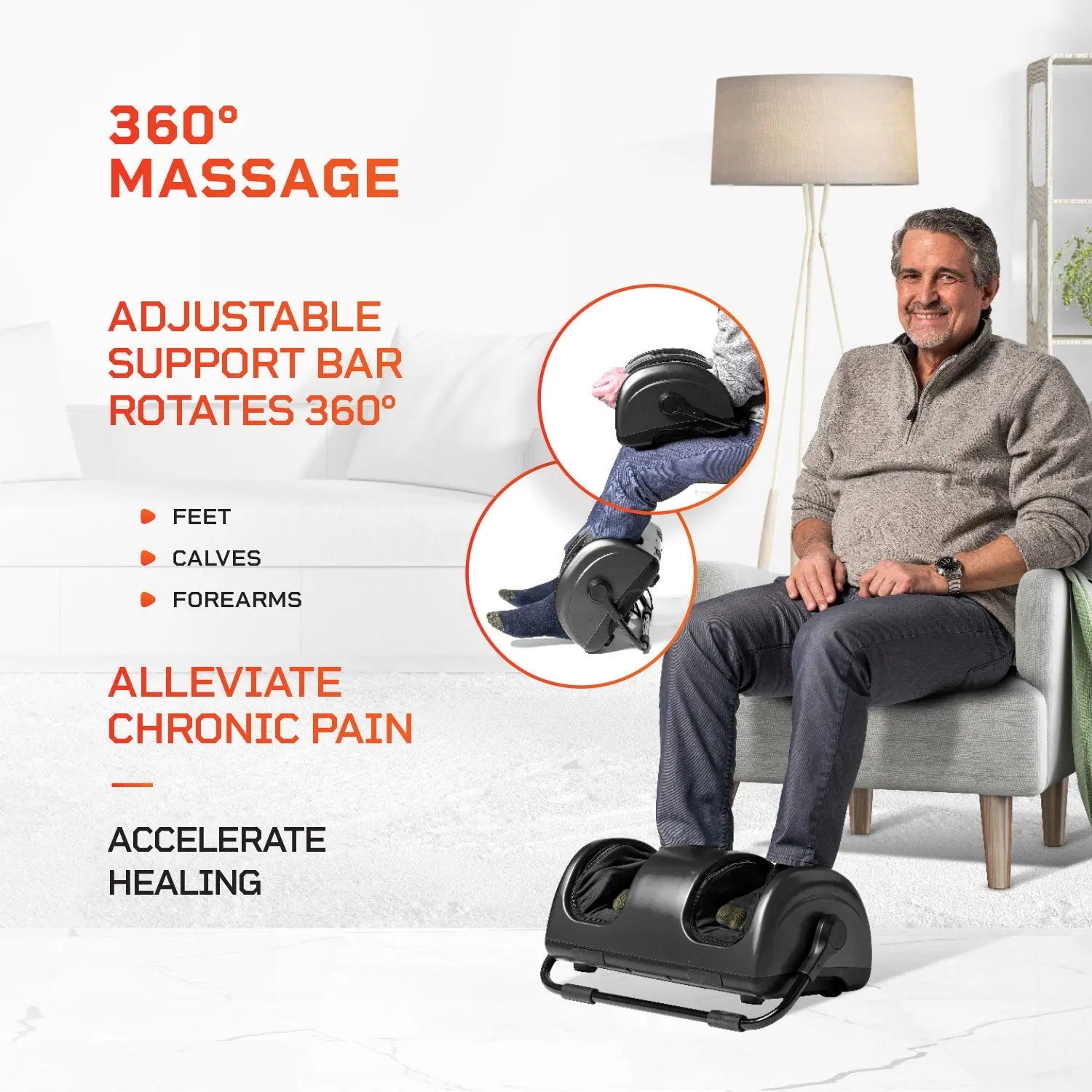 RelaxaTilt X Foot Massager – Lifepro - Sale